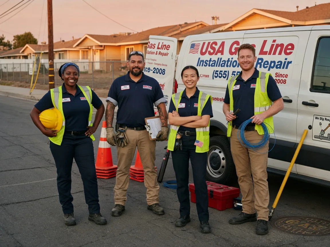 Gas Line Installation company in Mill City, OR